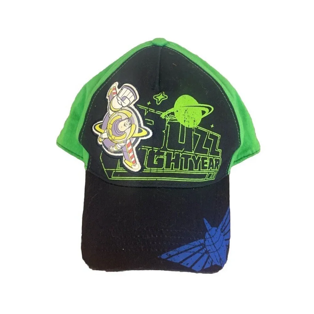 Disney Pixar Toy Story Buzz Lightyear To Infinity & Beyond Adjustable YOUTH Hat